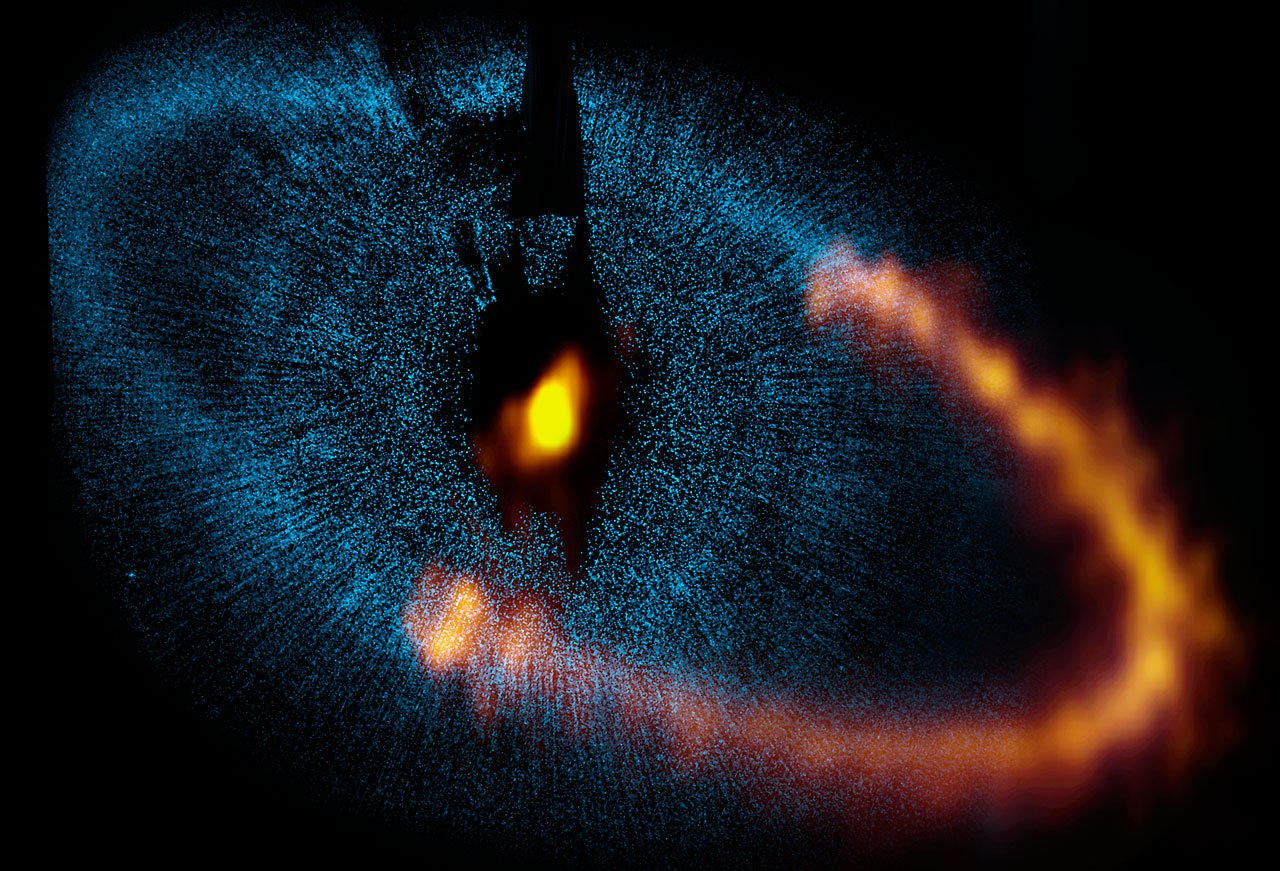 dust ring around Fomalhaut dust ring around Fomalhaut